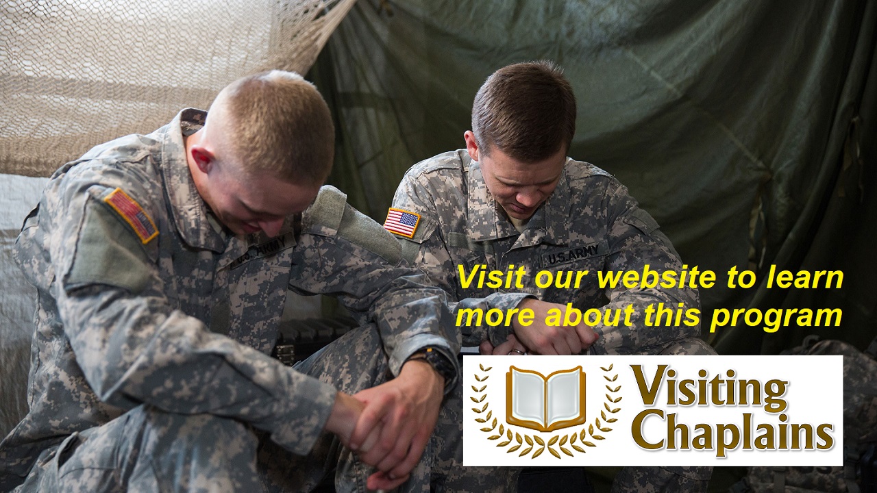 Visiting Chaplains partnered with National Service Charity